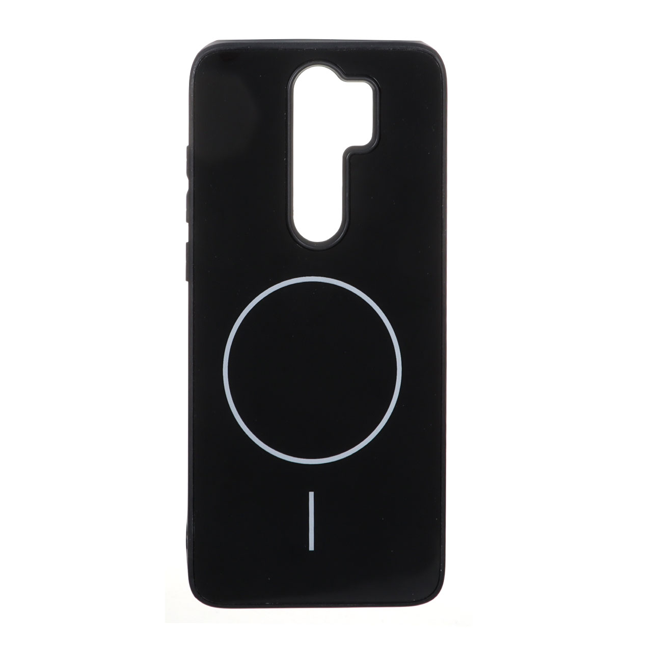 قاب M Pro پشت براق طرح مگ سیف Xiaomi Redmi Note 8 Pro - مشکی