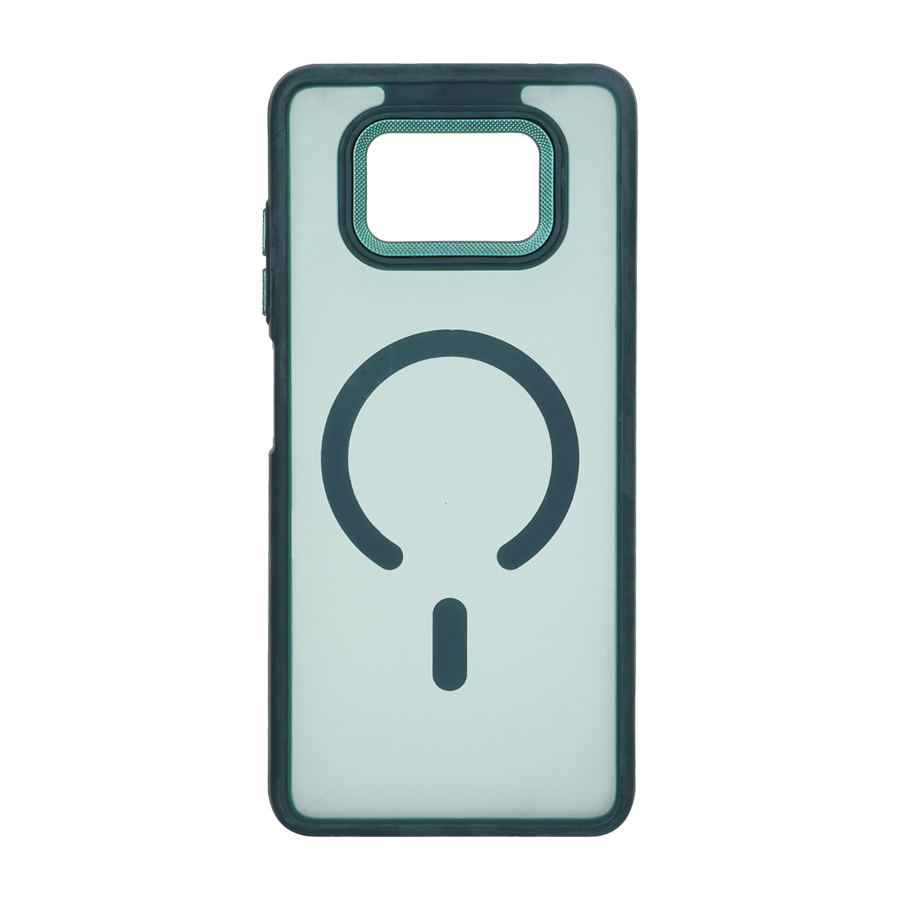 قاب مات لنز کربن طرح مگ سیف دور رنگی Xiaomi Poco X3 / Poco X3 Pro / Poco X3 NFC - سبز