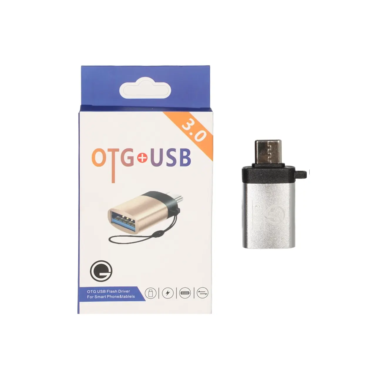 تبدیل Yes Plus Type-C To USB 3.0 OTG - نقره ای - YSP