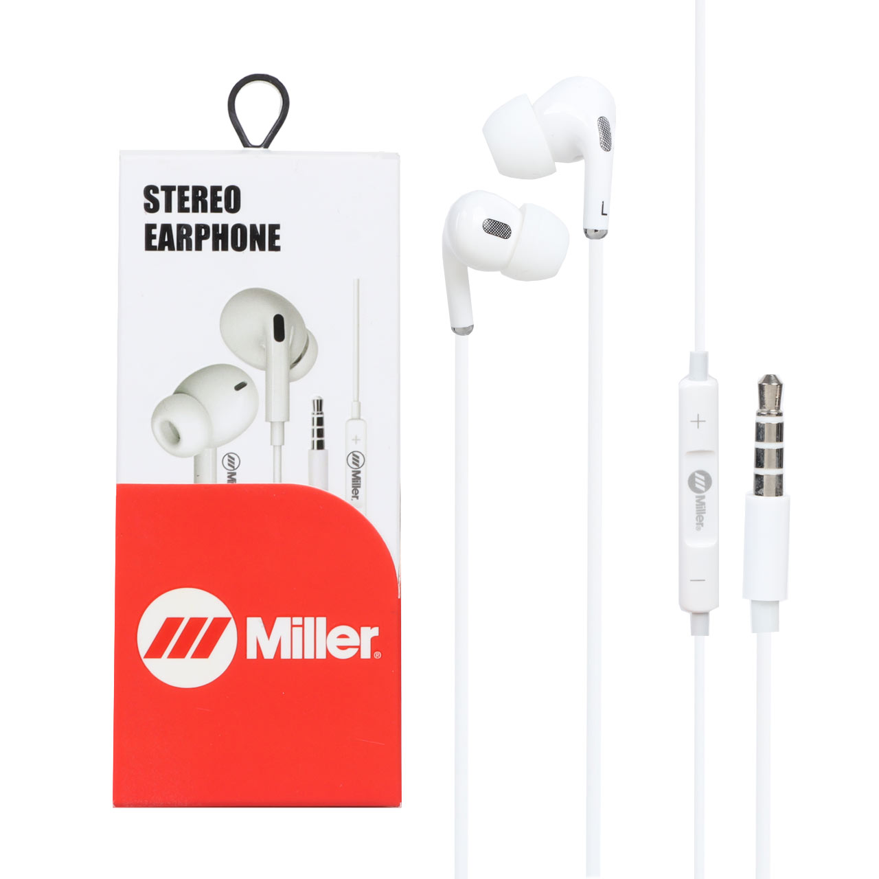 هندزفری باسیم Miller مدل MH-129 - سفید