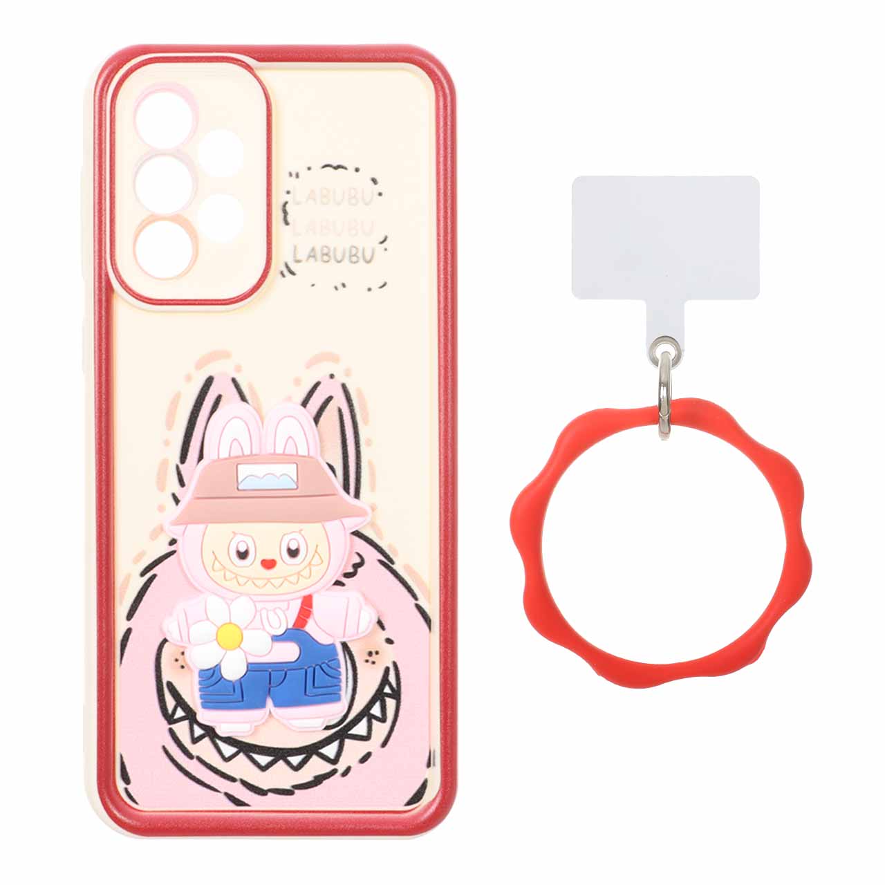 قاب Solid Case عروسک برجسته النگویی Samsung Galaxy A33 - طرح 511