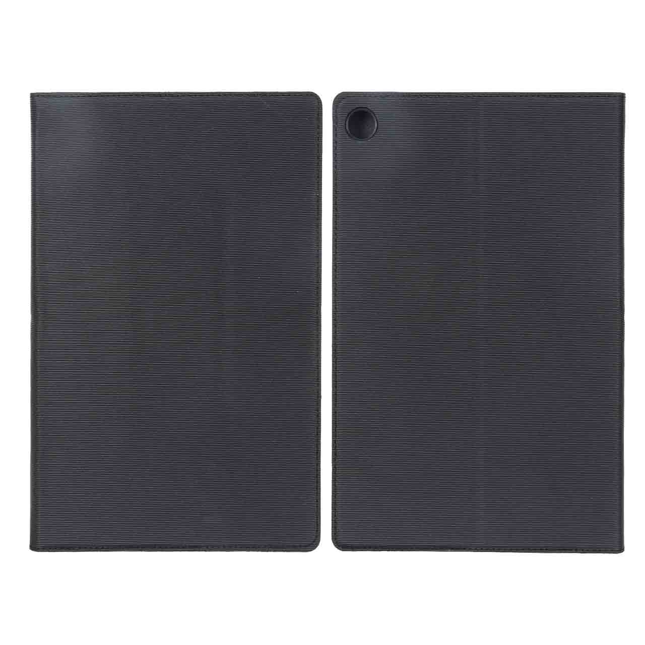 کیف تبلت چرمی شیاردار Samsung Galaxy Tab A9 Plus 11 / X210 / X215 / X216 / TAB A11 Plus - مشکی - BSA