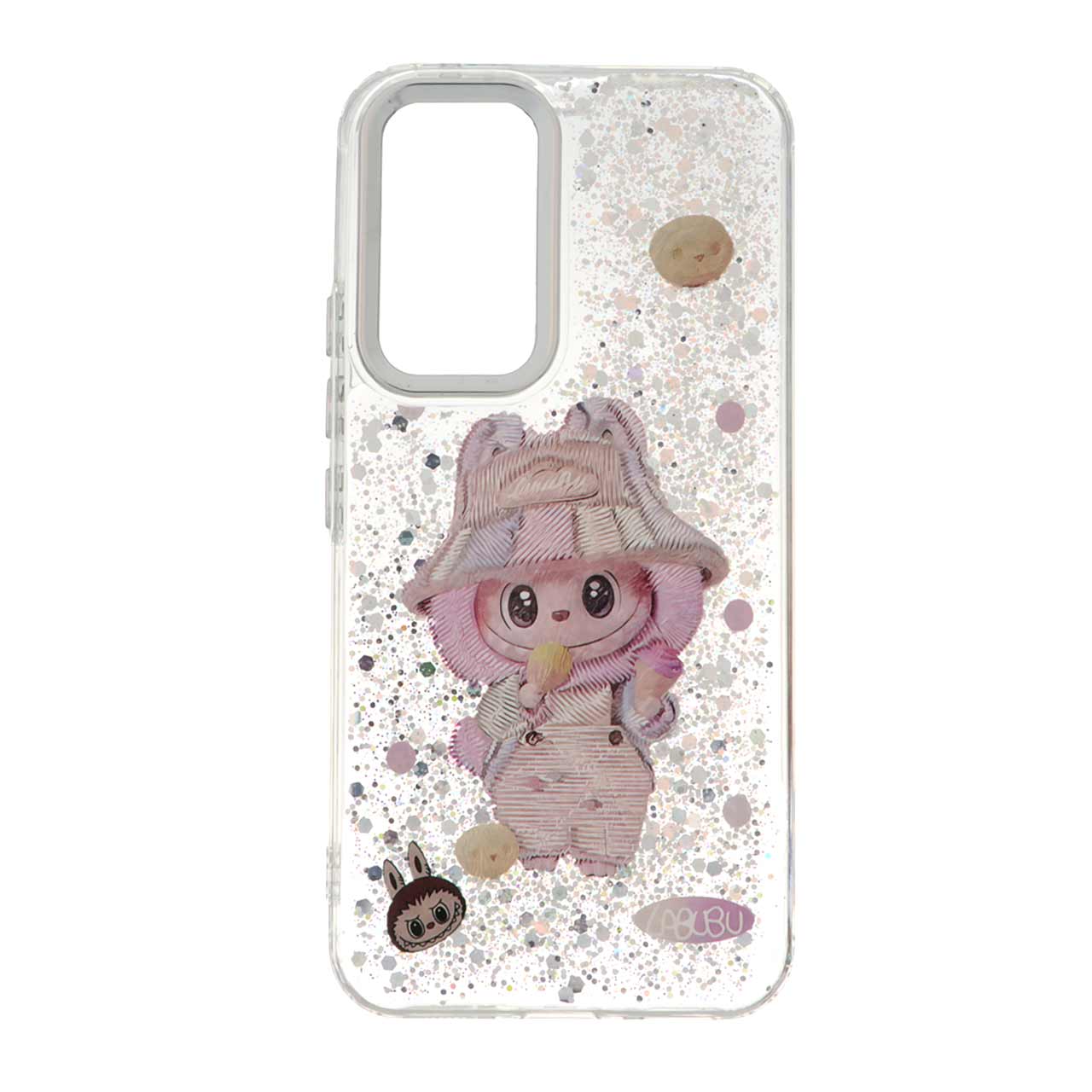 قاب رزینی اکلیلی لنز سیلور Samsung Galaxy A54 - طرح 47