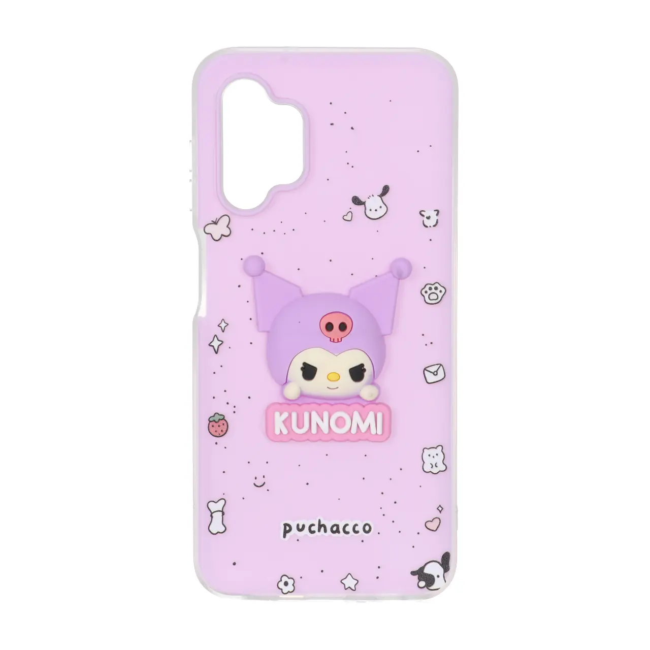 قاب دو لایه مات عروسک برجسته Samsung Galaxy A13 4G / A13 5G / A04s / M13 4G / M23 / F13 - یاسی