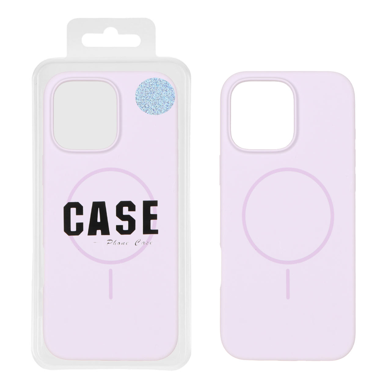 قاب سیلیکونی پاک کنی اورجینال درجه یک Magsafe مدل Apple iPhone 16 Pro Max  - یاسی (پک دار)