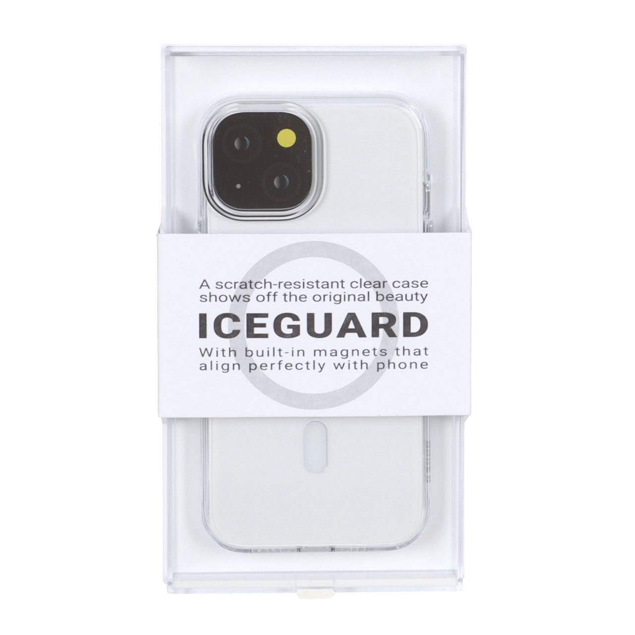 قاب Original KDoo ICEGUARD Magsafe مدل Apple iPhone 15 / iPhone 14 / iPhone 13 - شفاف (پک دار) - NTC