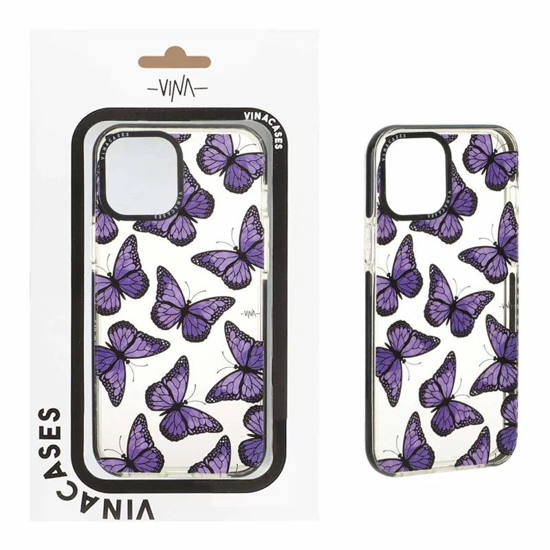 قاب اورجینال Vina شفاف طرح دار Apple iPhone 12 Pro Max - کد 415 (پک دار)