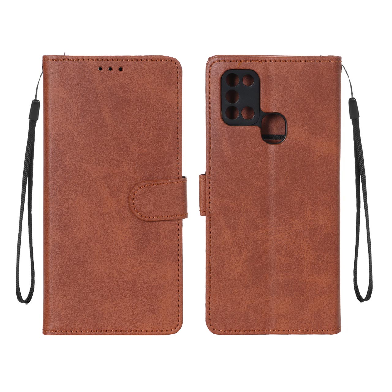 کیف موبایل مگنتی Samsung A21S - قهوه ای