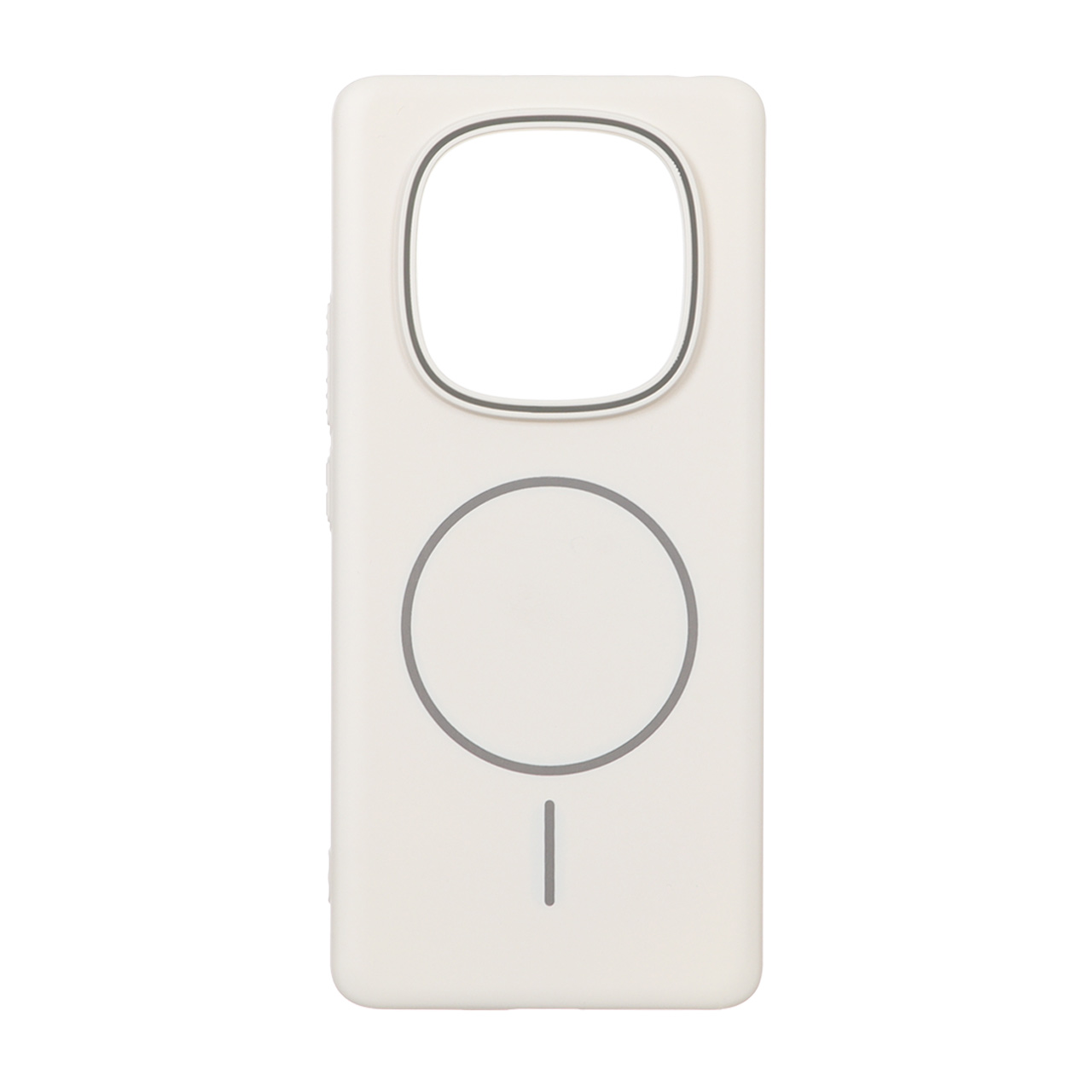 قاب پشت سخت MagSafe مدل Xiaomi Redmi Note 14 Pro 4G - کرم