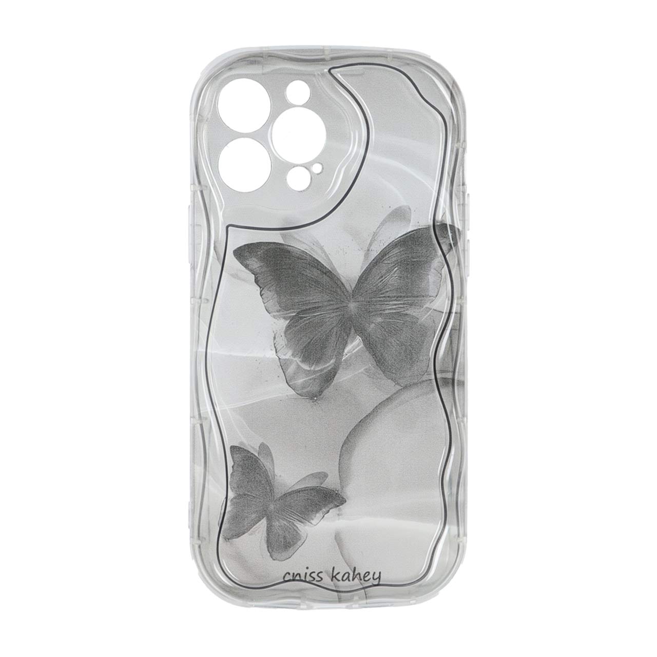 قاب کنگره ای ژله ای Black Design مدل Apple iPhone 13 Pro Max - طرح 53