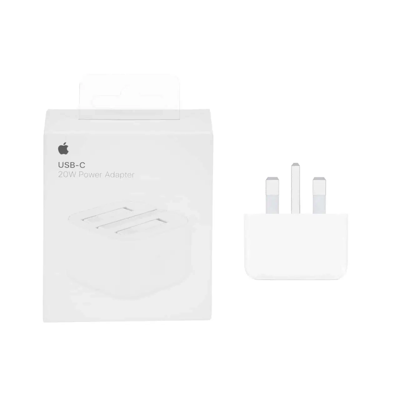 شارژر دیواری اپل سه پین مدل MHJF3B/A 20W - سفید