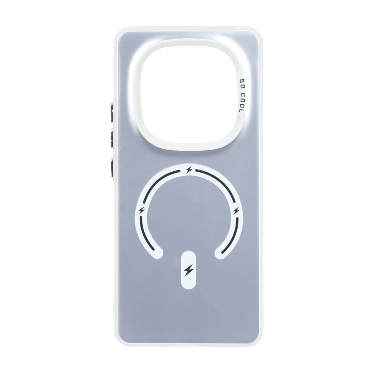 قاب SO COOL براق طرح مگ سیف Xiaomi Redmi Note 14 Pro 4G - سفید