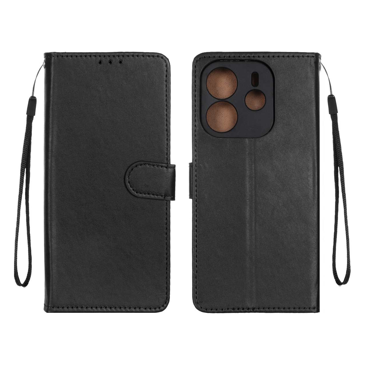 کیف موبایل مگنتی Xiaomi Redmi Note 14 4G - مشکی