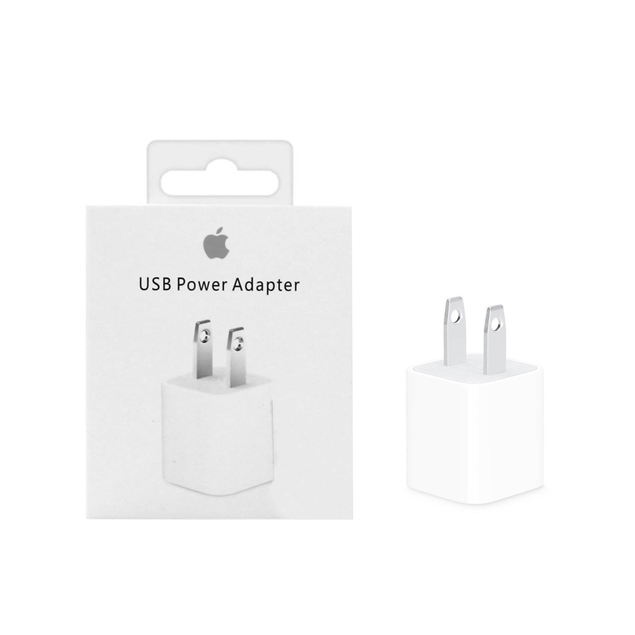 شارژر دیواری آیفون مدل MD813ZM/A 1A - سفید - DST (گارانتی شش ماهه) - درجه دو